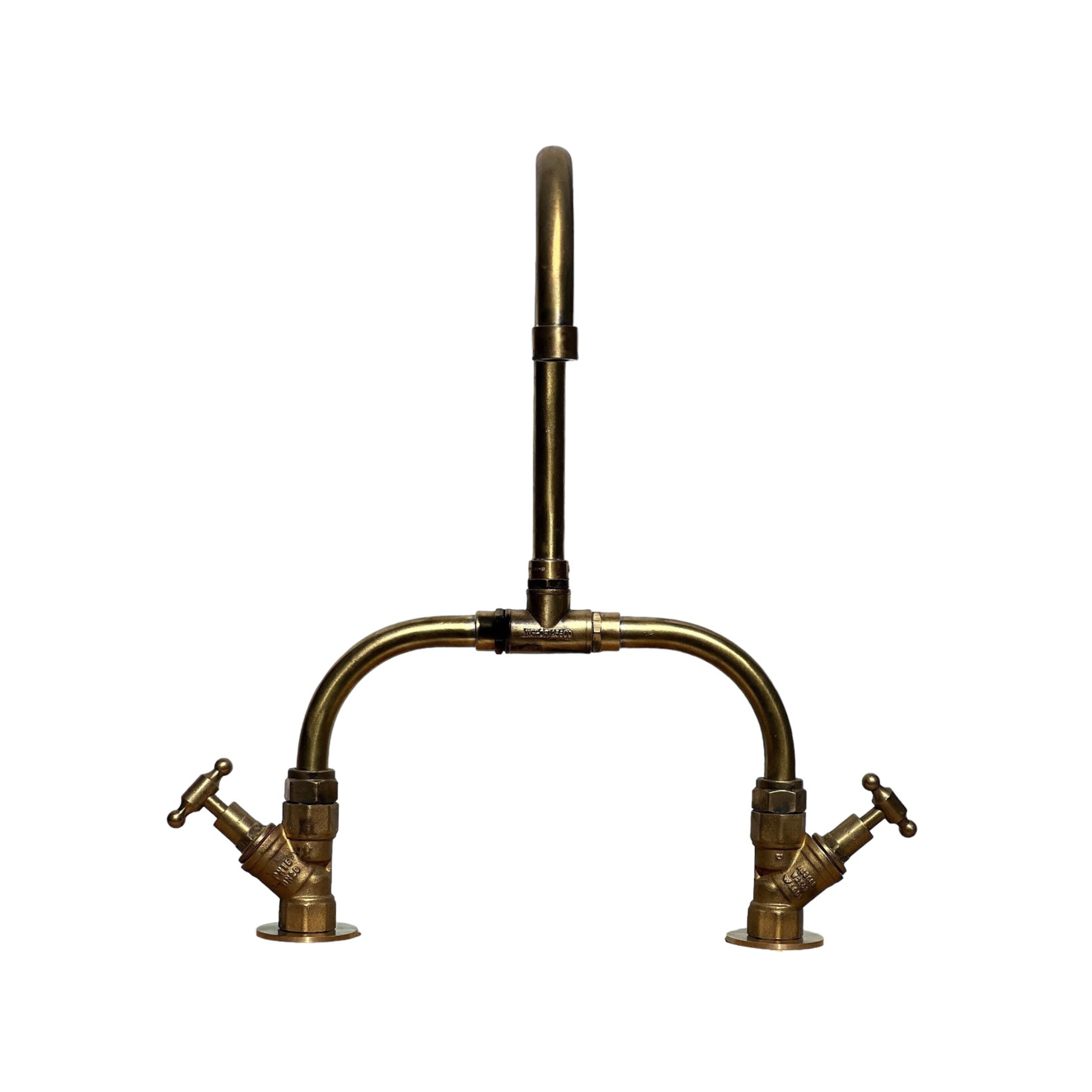 Finke Industrial Brass Tap Set