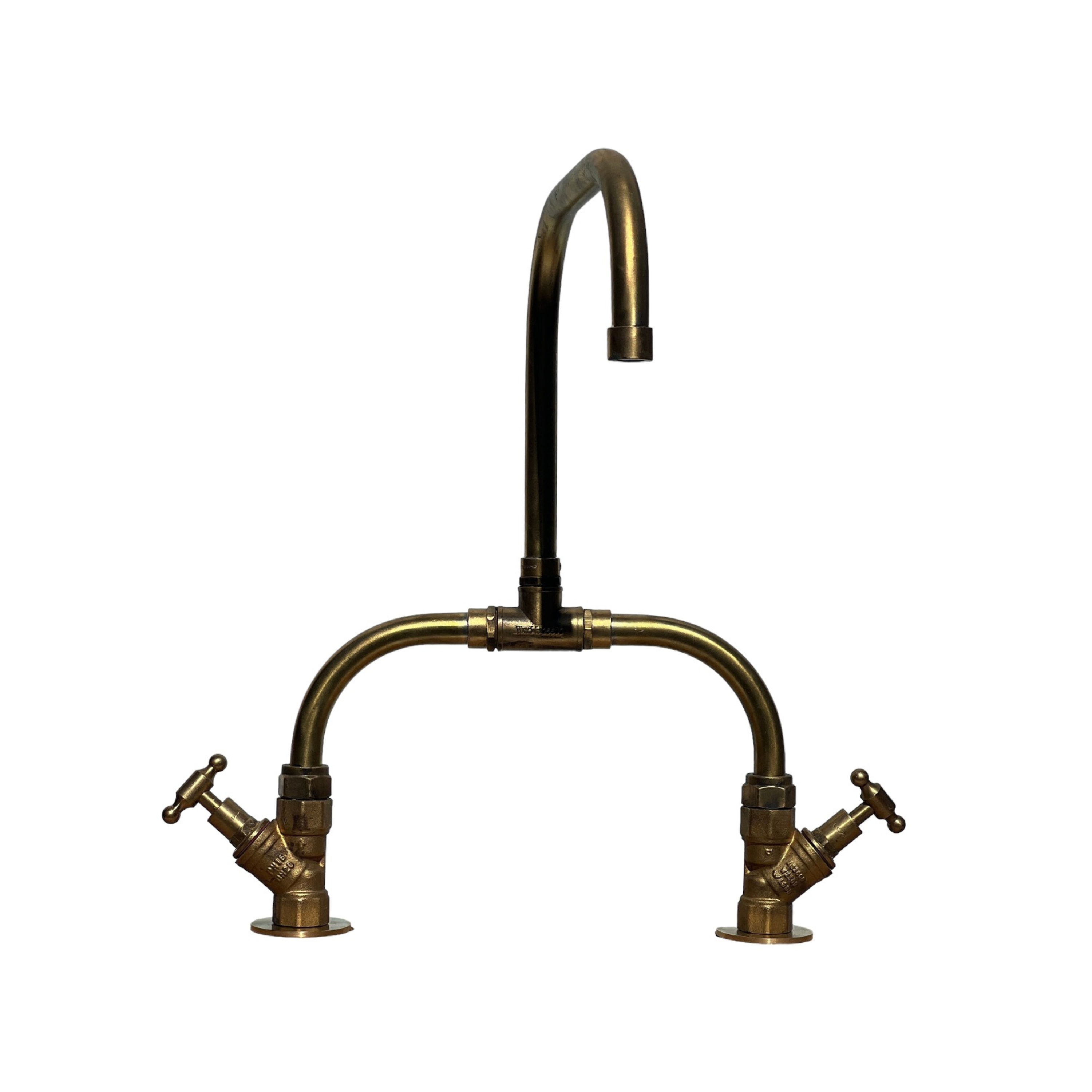 Finke Industrial Brass Tap Set
