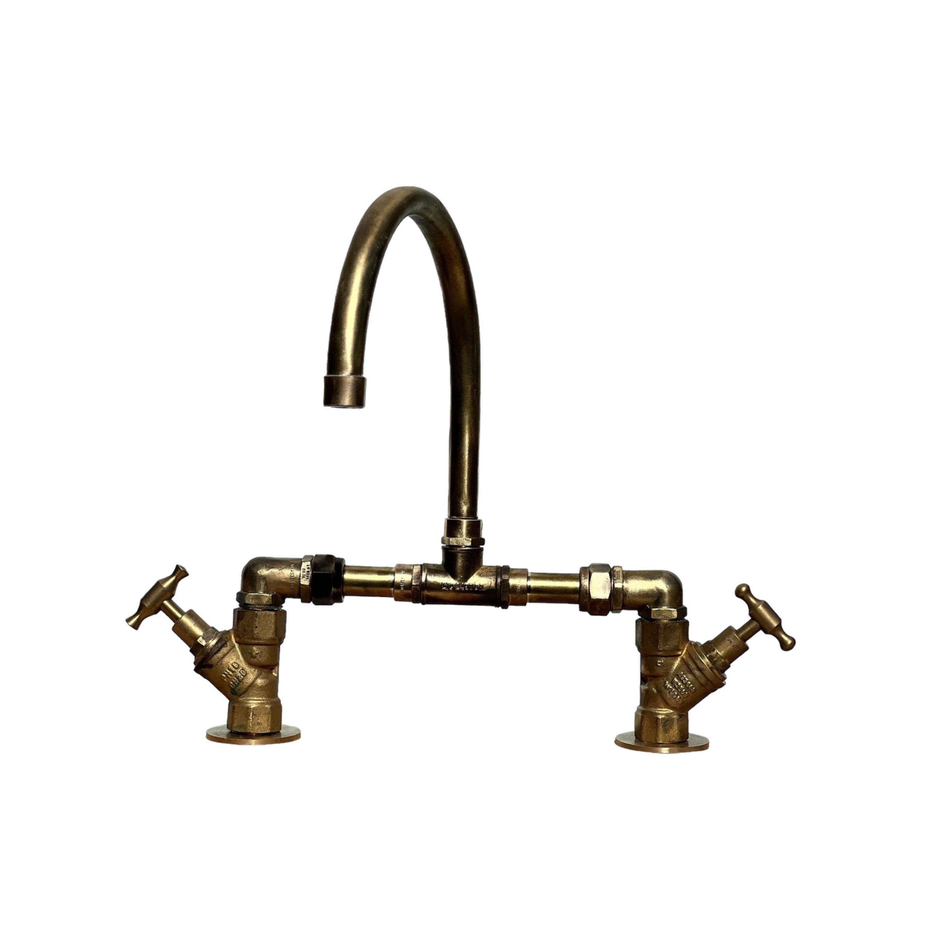 Noosa Industrial Brass Tap Set