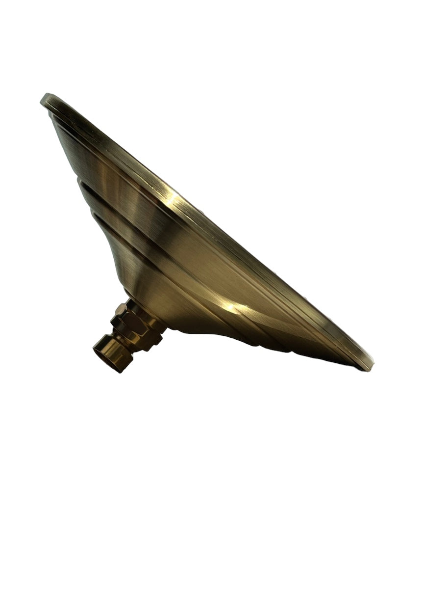 Daintree Antique Brass Shower Head