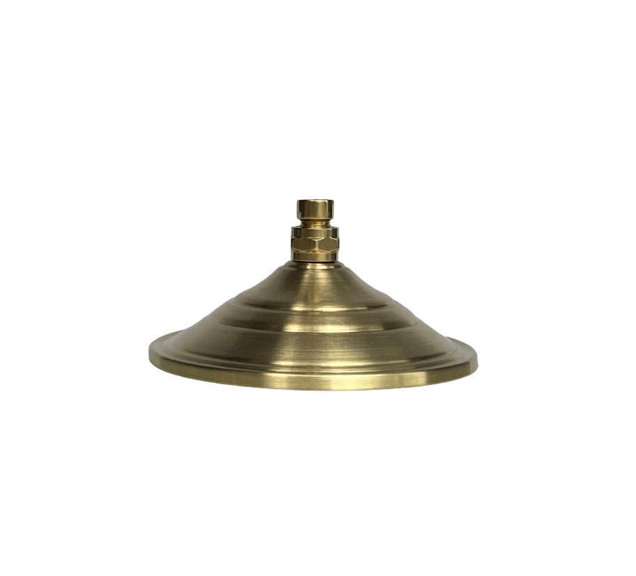 Murray Darling Antique Brass Shower Head