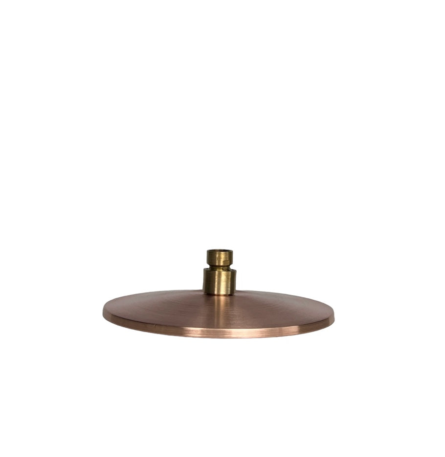 Lennox Modern Copper Shower Rose