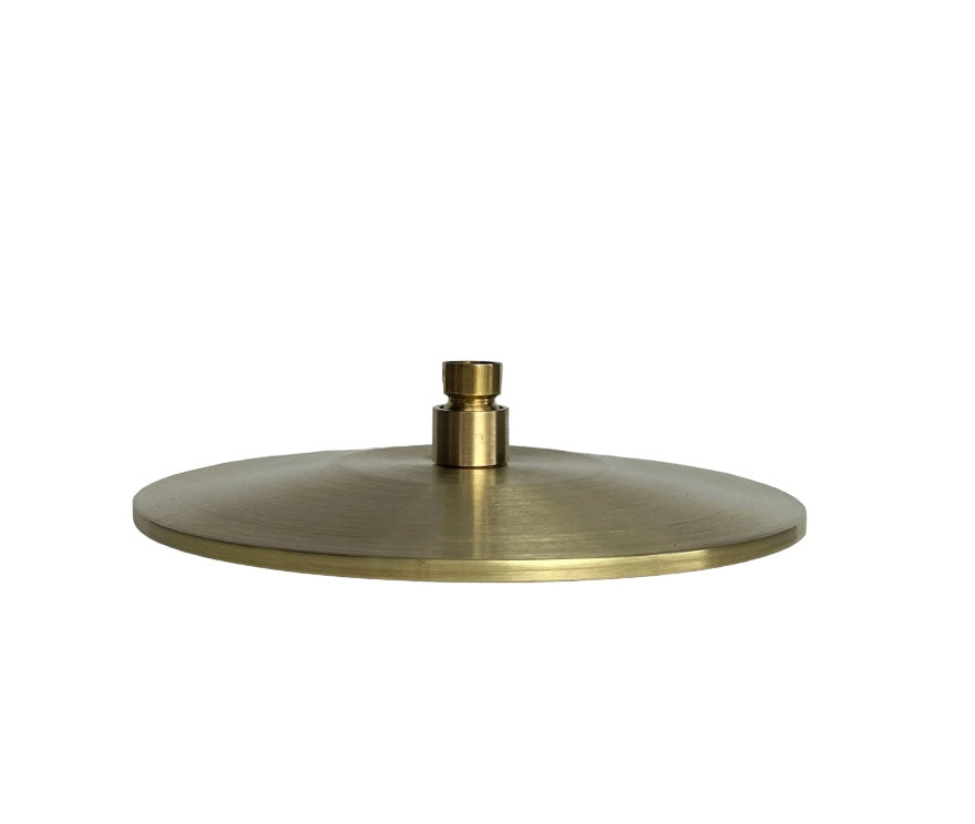 Derwent Modern Brass Shower Rose