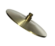 Derwent Modern Brass Shower Rose