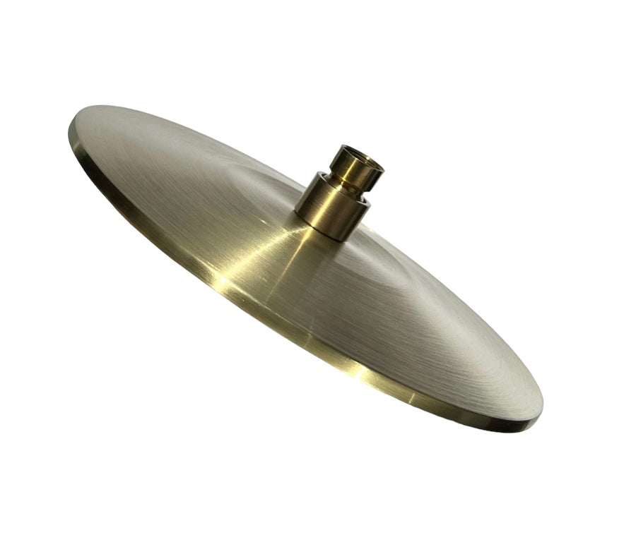 Derwent Modern Brass Shower Rose
