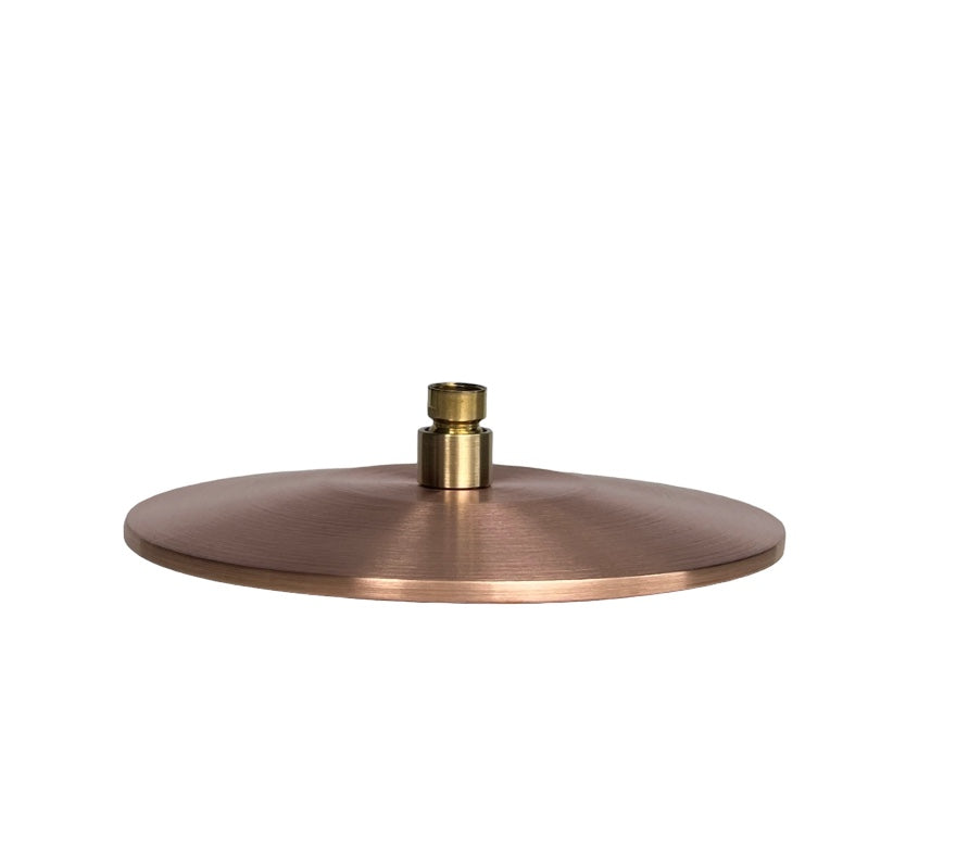Derwent Modern Copper Shower Rose