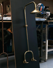 Yarra Modern Brass Outdoor Shower