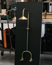 Yarra Modern Brass Outdoor Shower