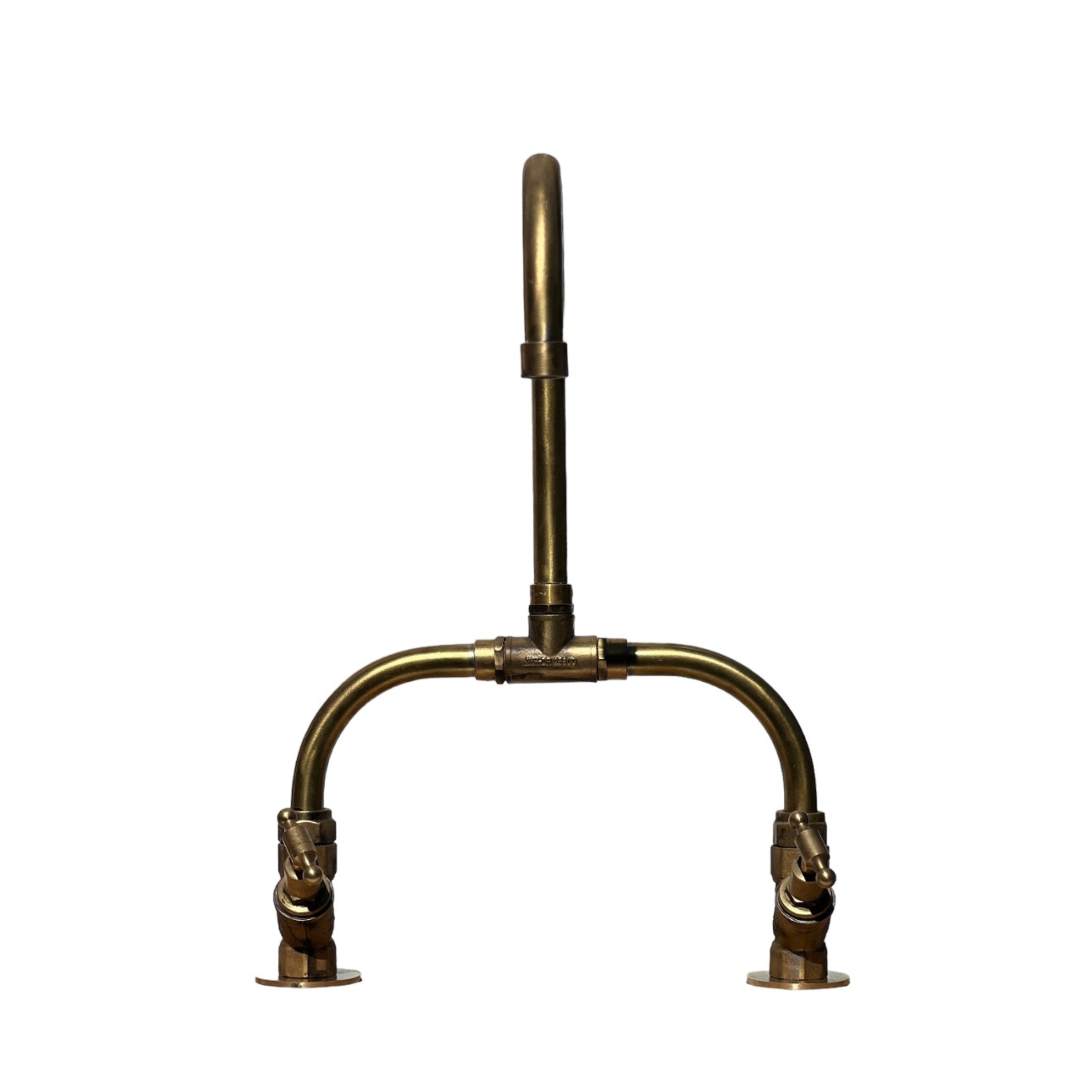 Swan Industrial Brass Tap Set