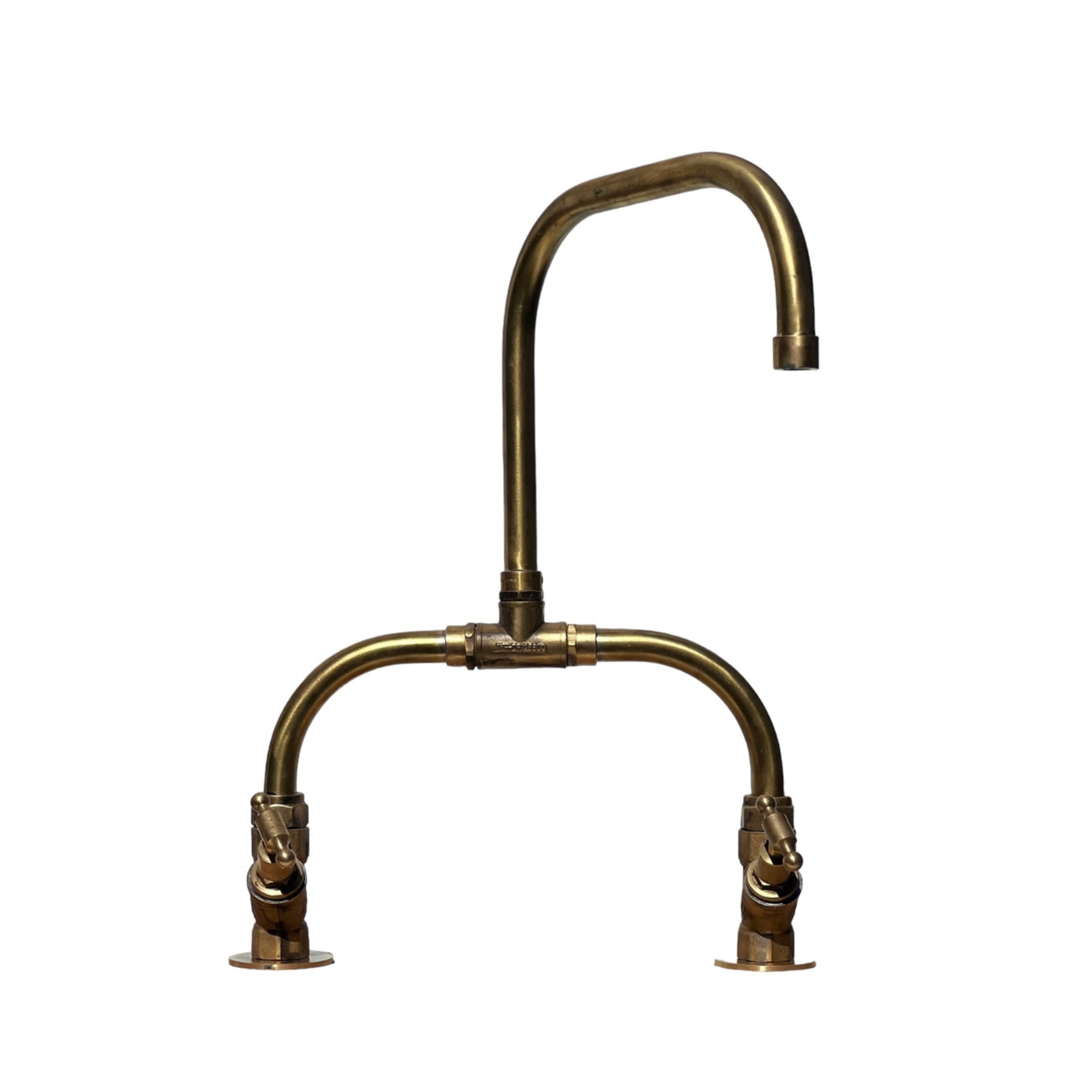 Swan Industrial Brass Tap Set
