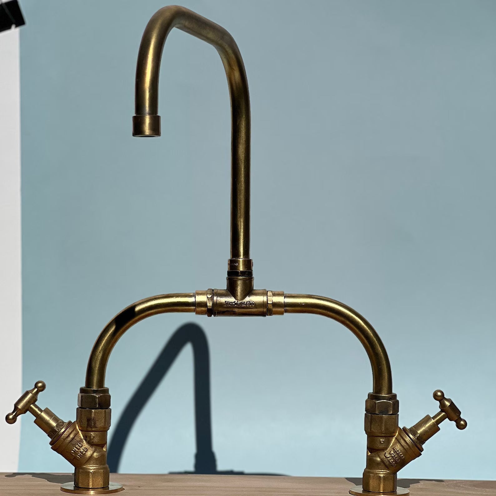 Finke Industrial Brass Tap Set