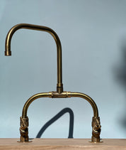 Swan Industrial Brass Tap Set