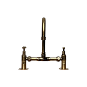Yarra Industrial Brass Tap Set