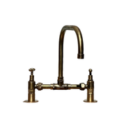 Yarra Industrial Brass Tap Set